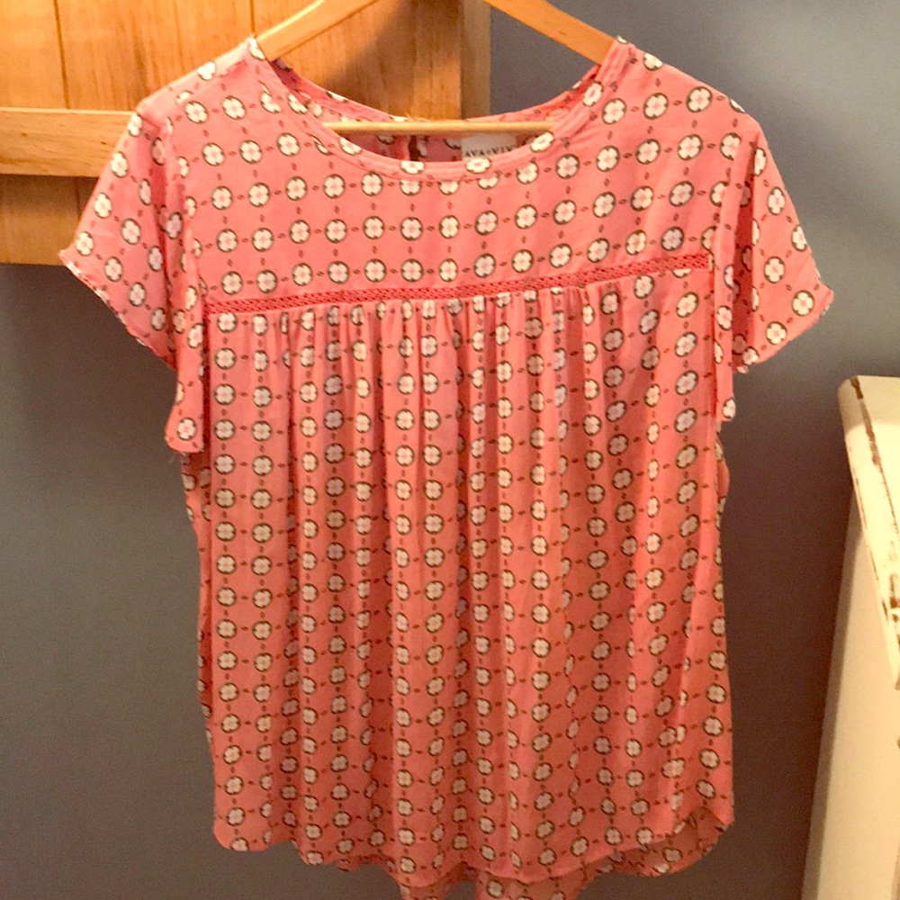 Pink blouse